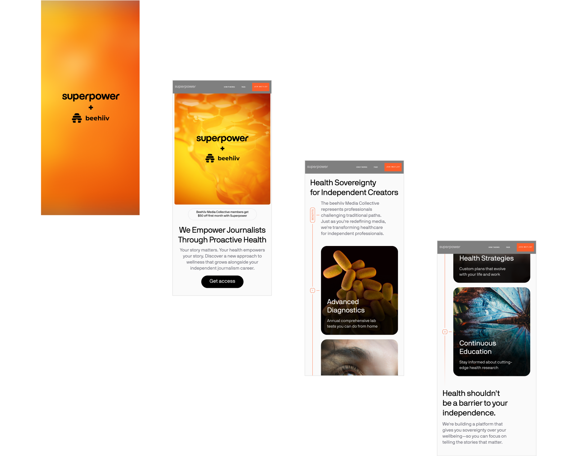 Superpower marketing materials